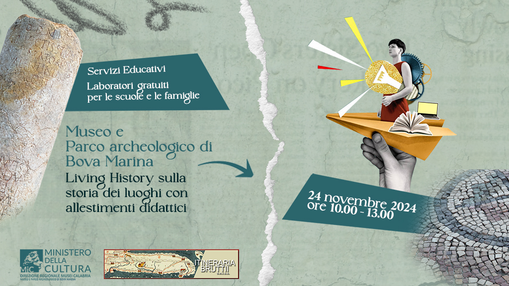 Living History sulla storia dei luoghi al Museo e Parco archeologico di Bova Marina